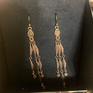 BNIB Lucky Brand Silver dangle earrings